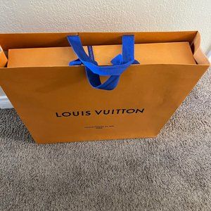 Louis Vuitton Authentic Storage Empty Box Large Size with Ribbon And Bag
